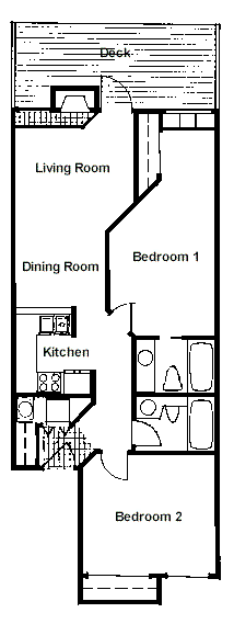 Two Bedroom Standard Unit